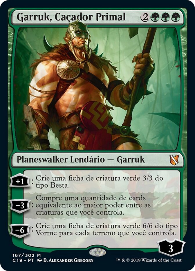 Garruk, Caçador Primal - Commander 2019