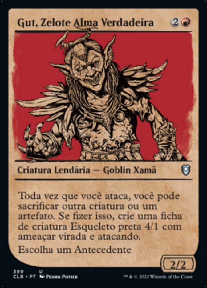 Gut, Zelote Alma Verdadeira - Commander Legends: Battle for Baldur's Gate