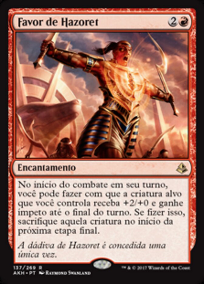 Favor de Hazoret - Amonkhet