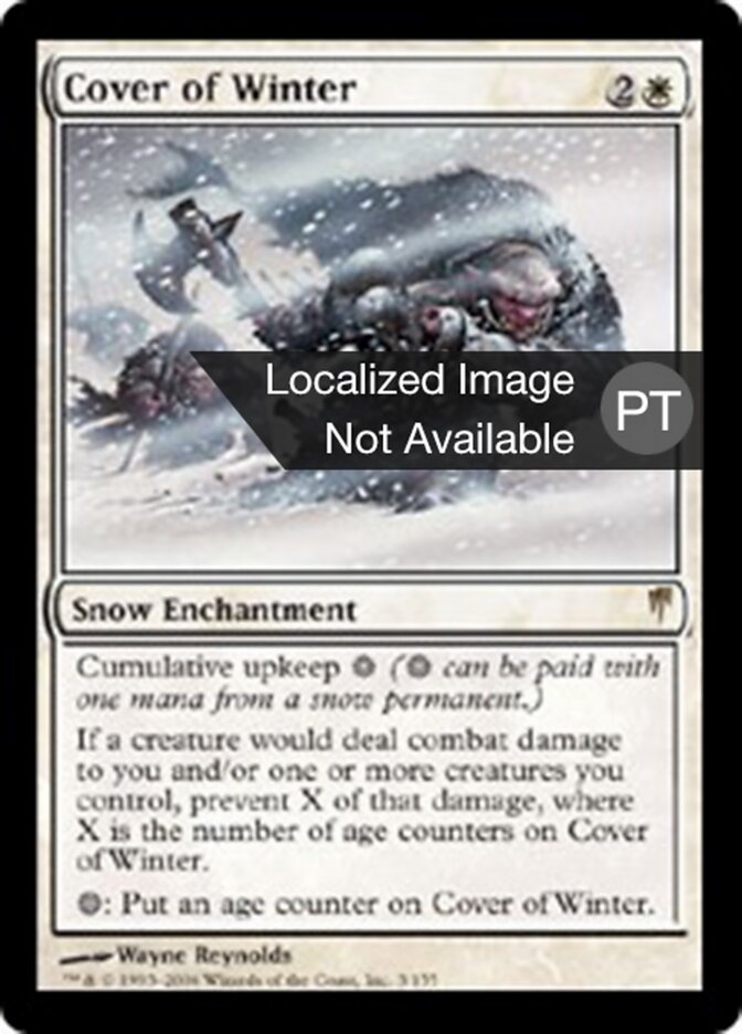 Cobertura de Inverno - Coldsnap