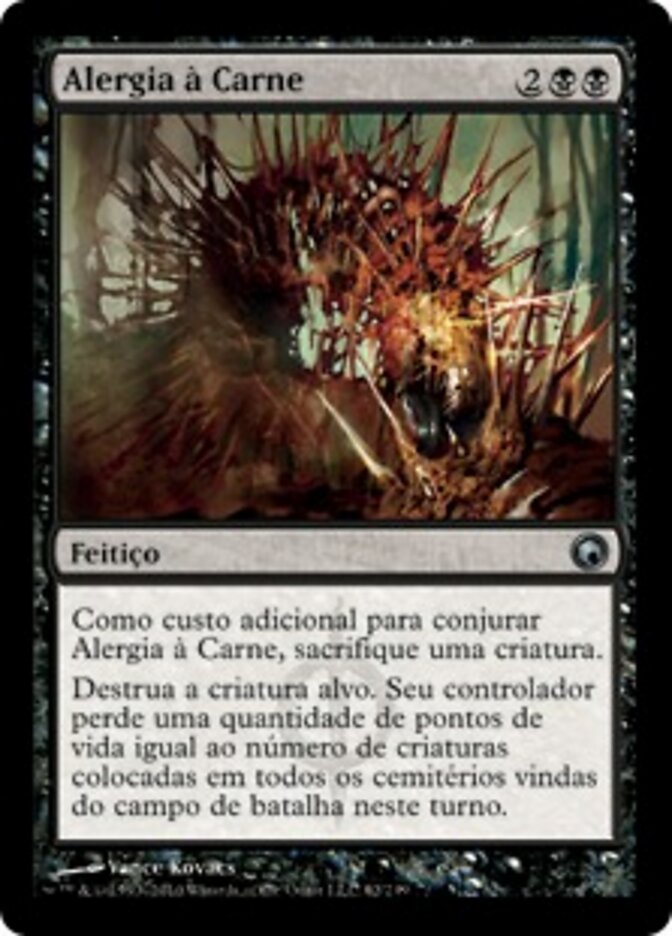 Alergia à Carne - Scars of Mirrodin
