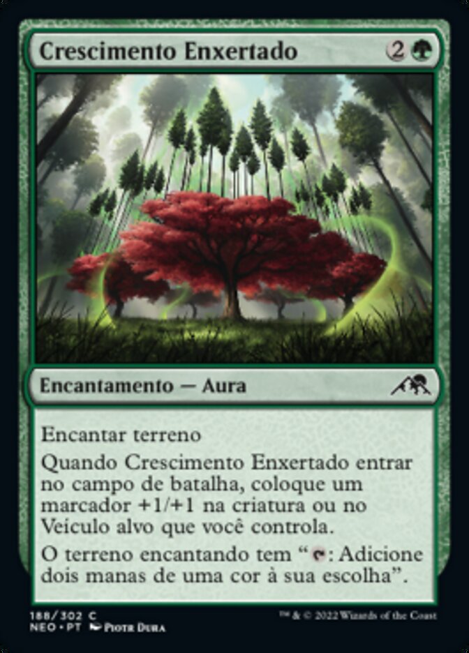 Crescimento Enxertado - Kamigawa: Neon Dynasty