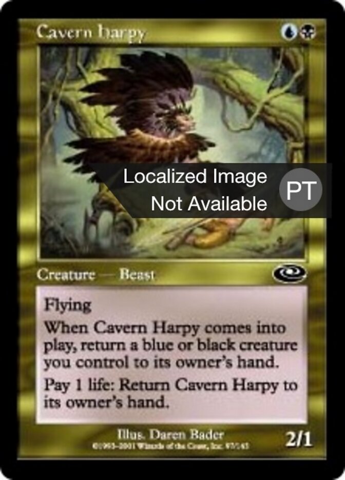 Harpia da Caverna - Planeshift