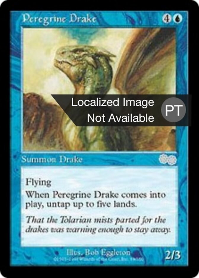 Dragonete Peregrino - Urza's Saga