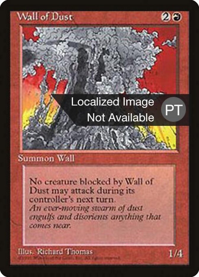 Barreira de Pó - Fourth Edition Foreign Black Border
