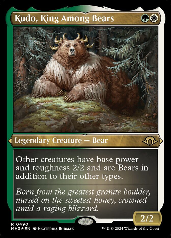 Kudo, King Among Bears - Modern Horizons 3