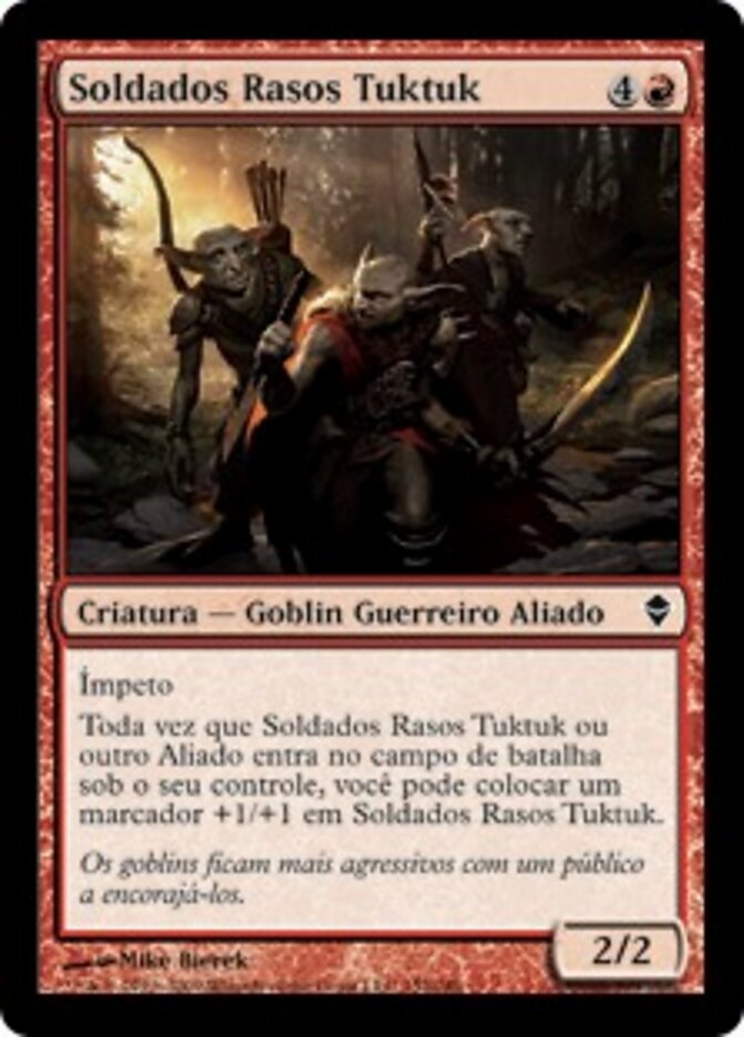 Soldados Rasos Tuktuk - Zendikar