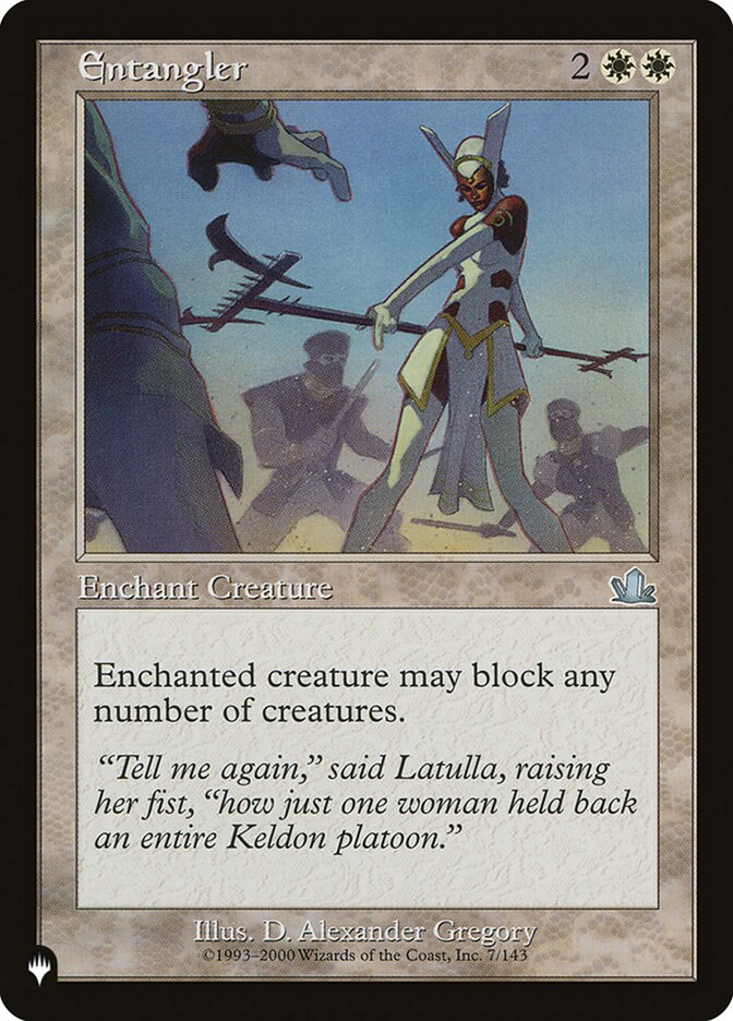 Entangler - The List