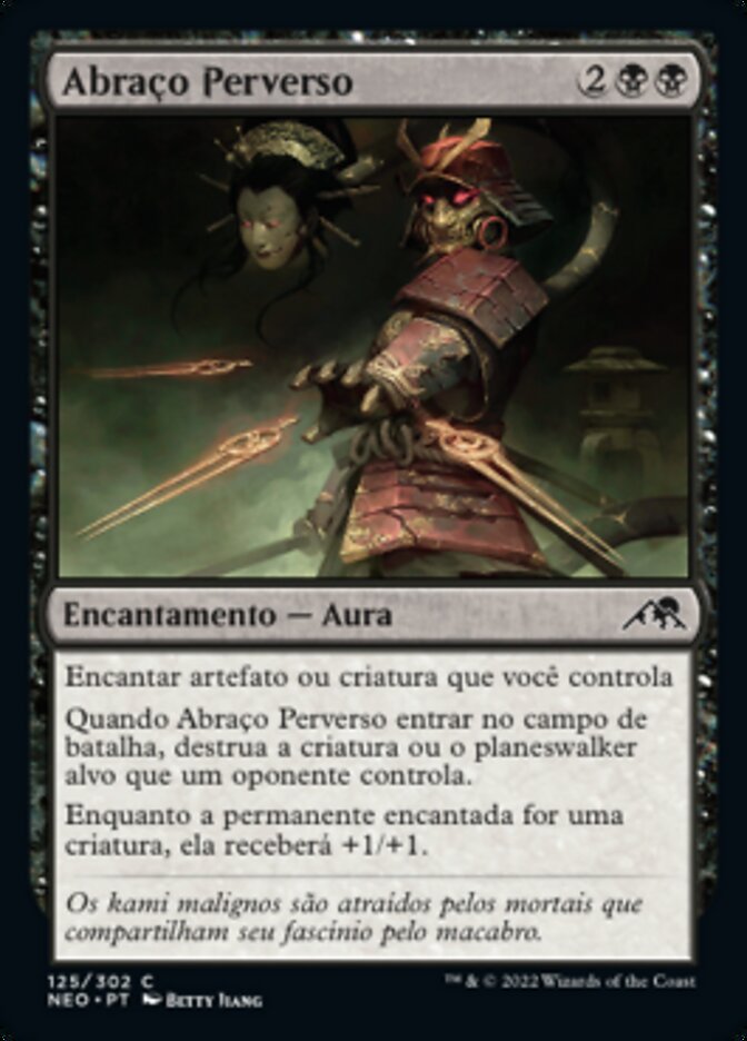 Abraço Perverso - Kamigawa: Neon Dynasty