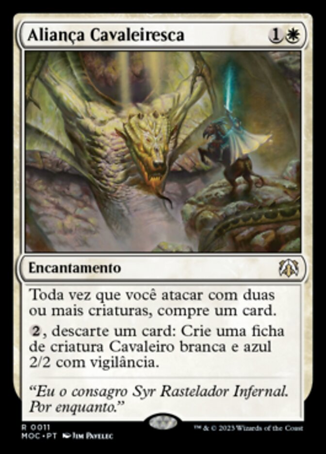 Aliança Cavaleiresca - March of the Machine Commander