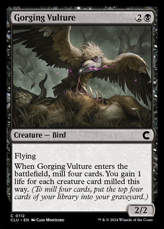 Gorging Vulture - Ravnica: Clue Edition
