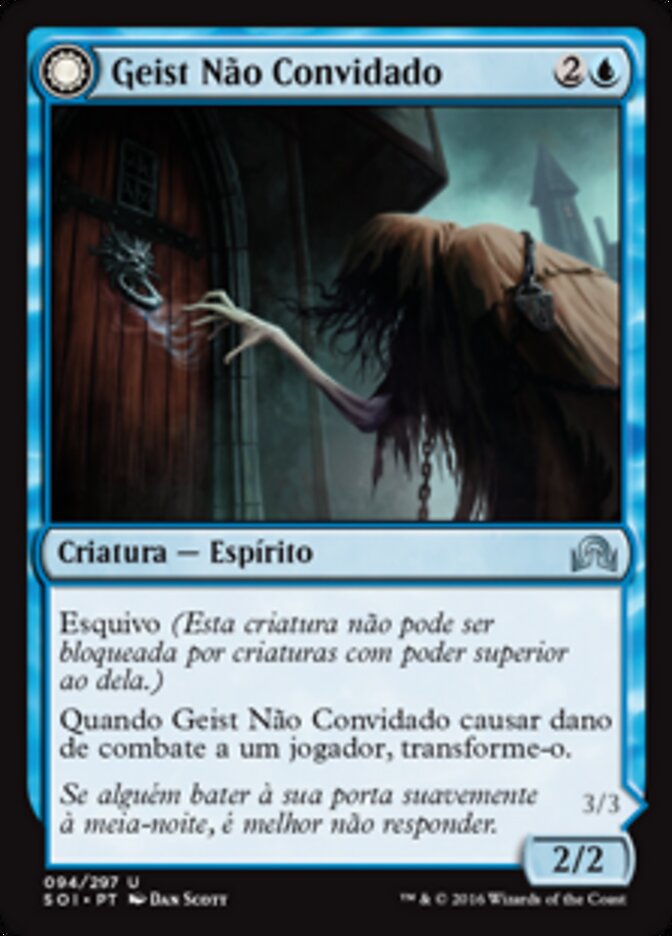 Uninvited Geist // Unimpeded Trespasser - Shadows over Innistrad