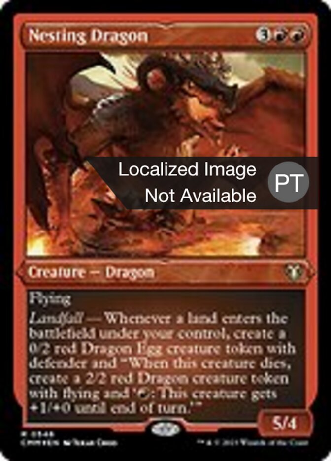 Dragão Aninhador - Commander Masters