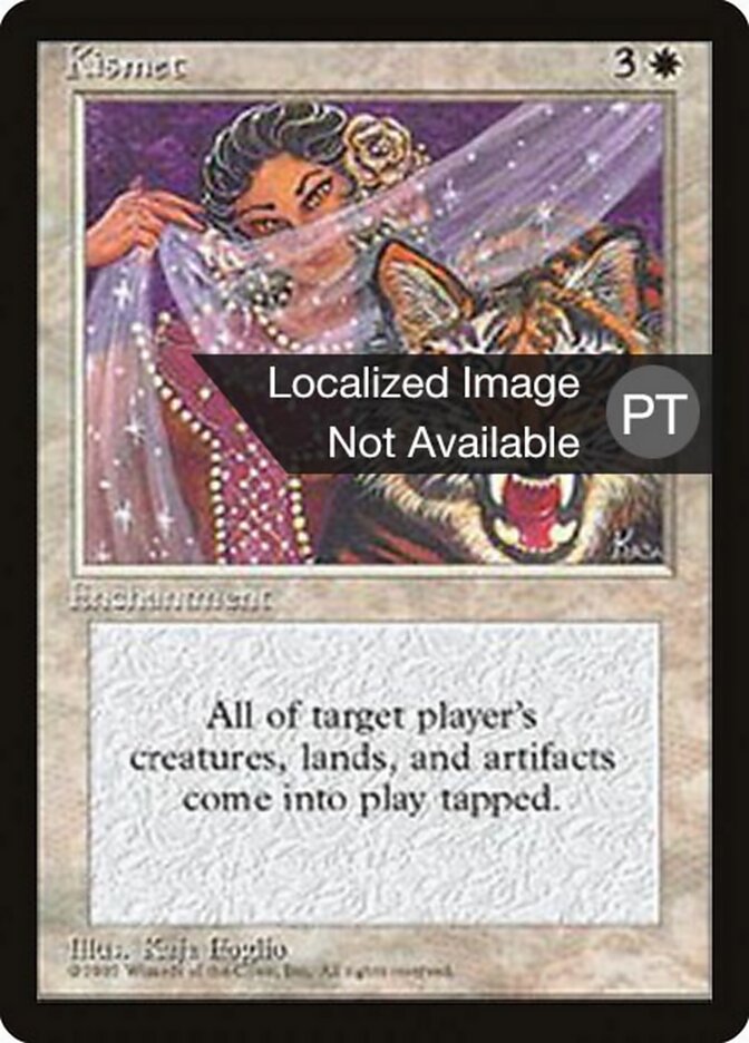 Kismet - Fourth Edition Foreign Black Border