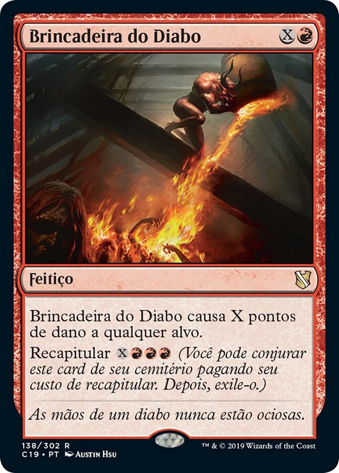 Brincadeira do Diabo - Commander 2019