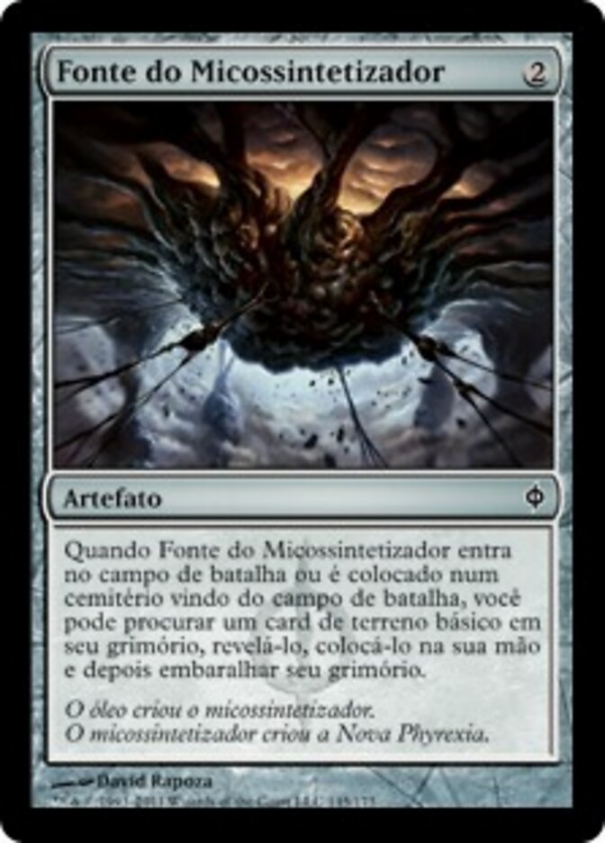 Fonte do Micossintetizador - New Phyrexia