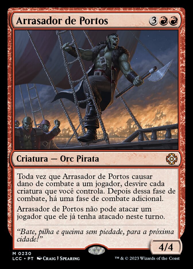 Arrasador de Portos - The Lost Caverns of Ixalan Commander