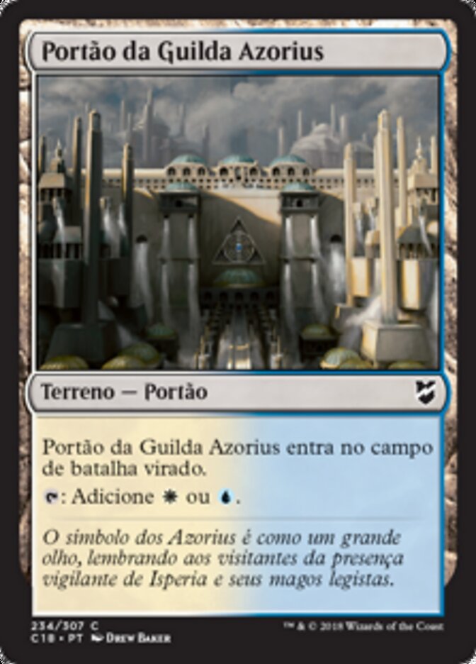Portão da Guilda Azorius - Commander 2018