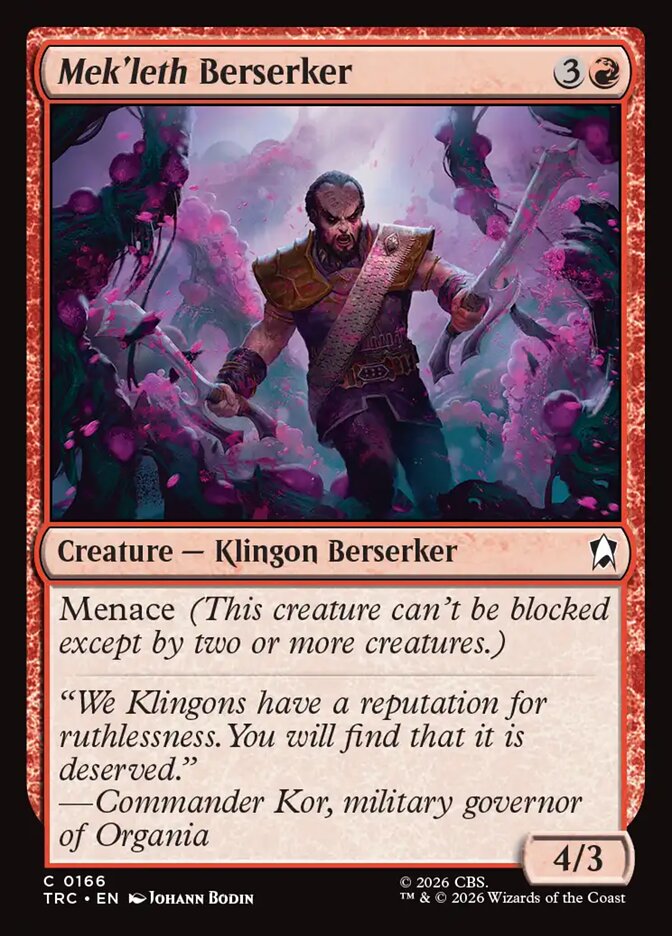 Mek'leth Berserker - Star Trek Commander