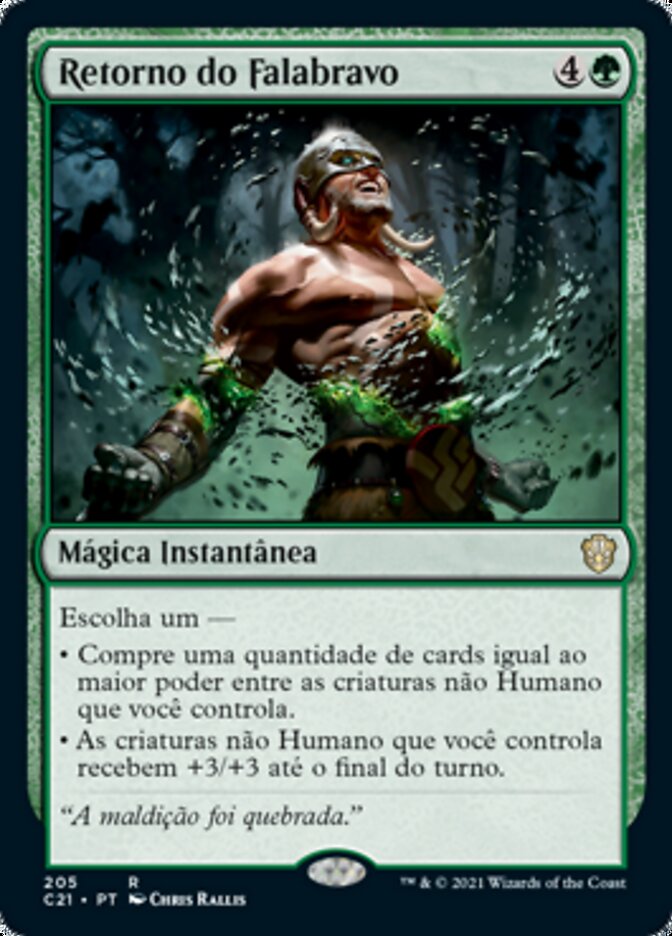 Retorno do Falabravo - Commander 2021