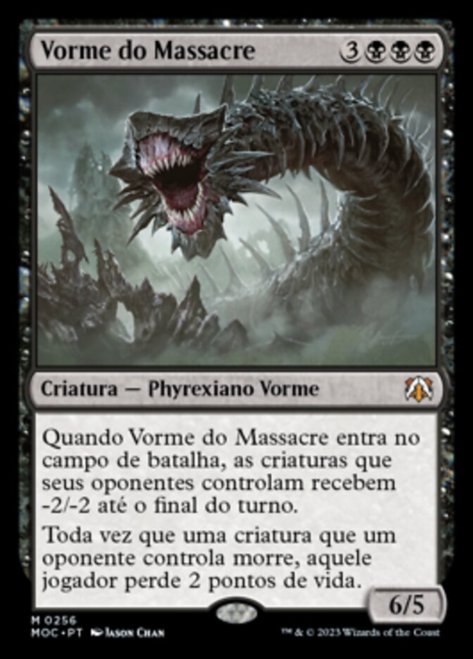 Vorme do Massacre - March of the Machine Commander