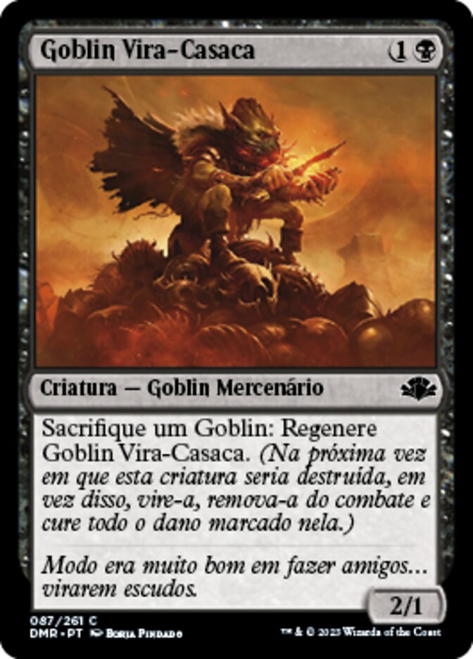 Goblin Vira-Casaca - Dominaria Remastered