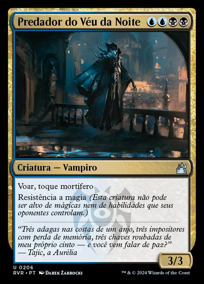 Predador do Véu da Noite - Ravnica Remastered