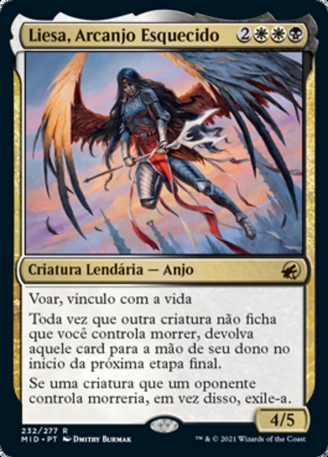 Liesa, Arcanjo Esquecido - Innistrad: Midnight Hunt