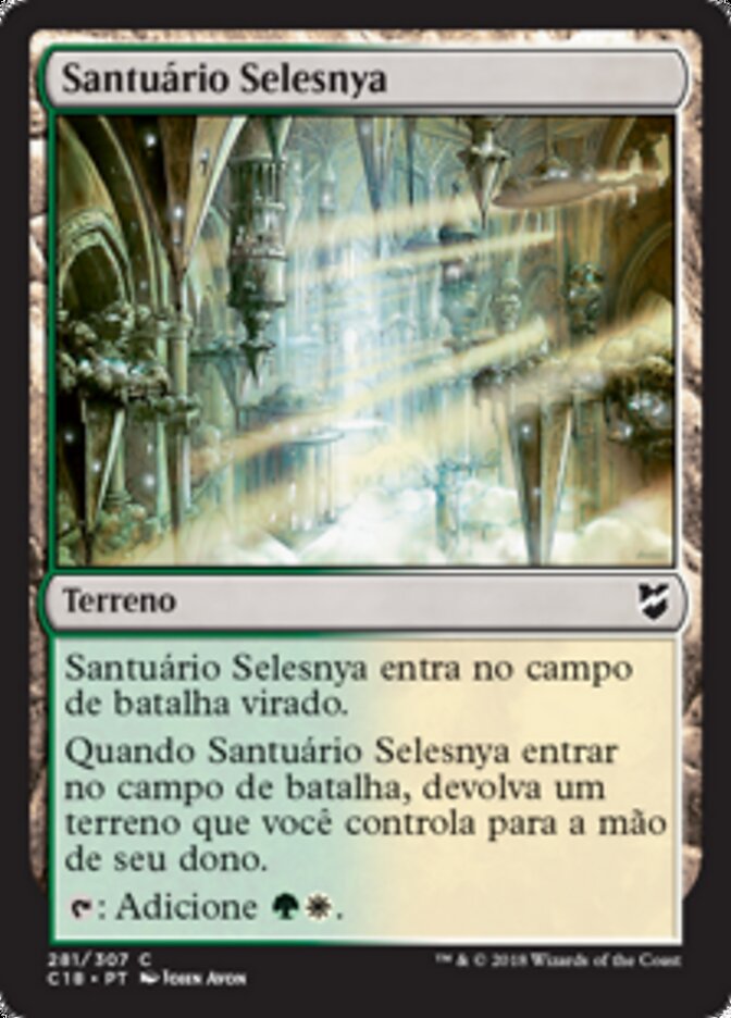 Santuário Selesnya - Commander 2018