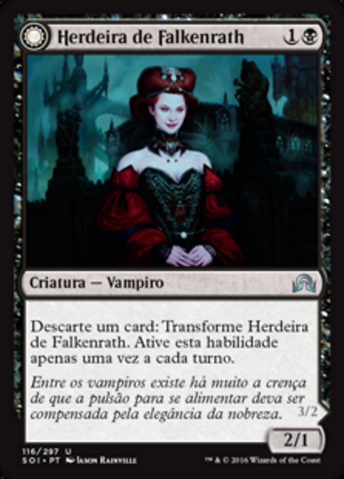 Heir of Falkenrath // Heir to the Night - Shadows over Innistrad