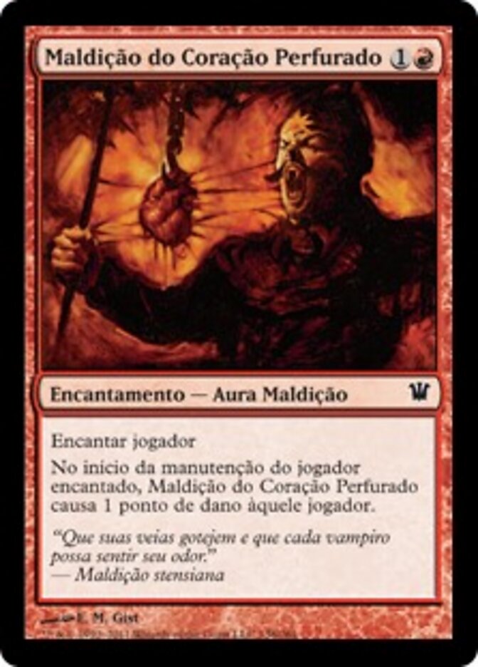 Maldição do Coração Perfurado - Innistrad