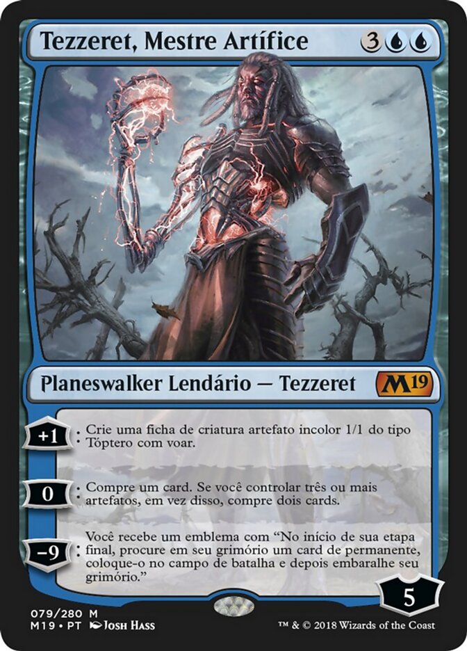 Tezzeret, Mestre Artífice - Core Set 2019