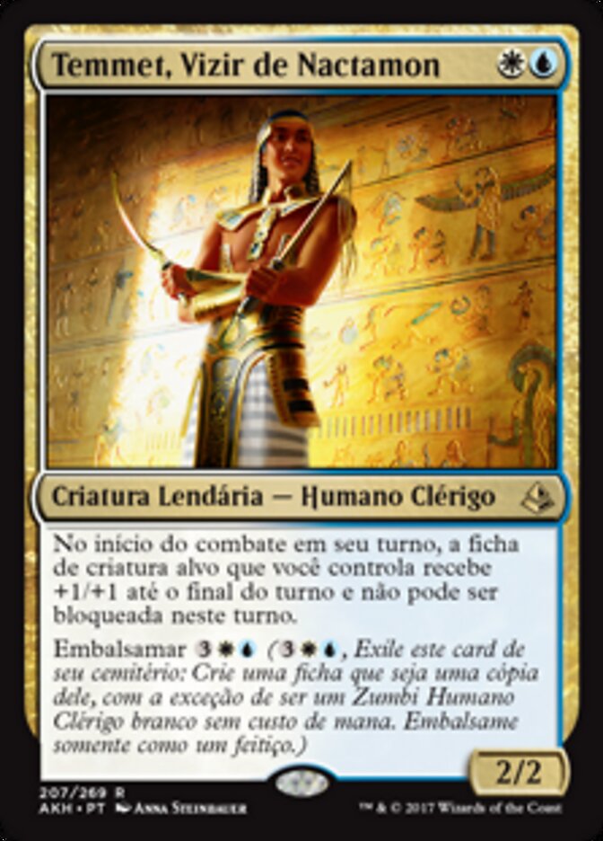Temmet, Vizir de Nactamon - Amonkhet