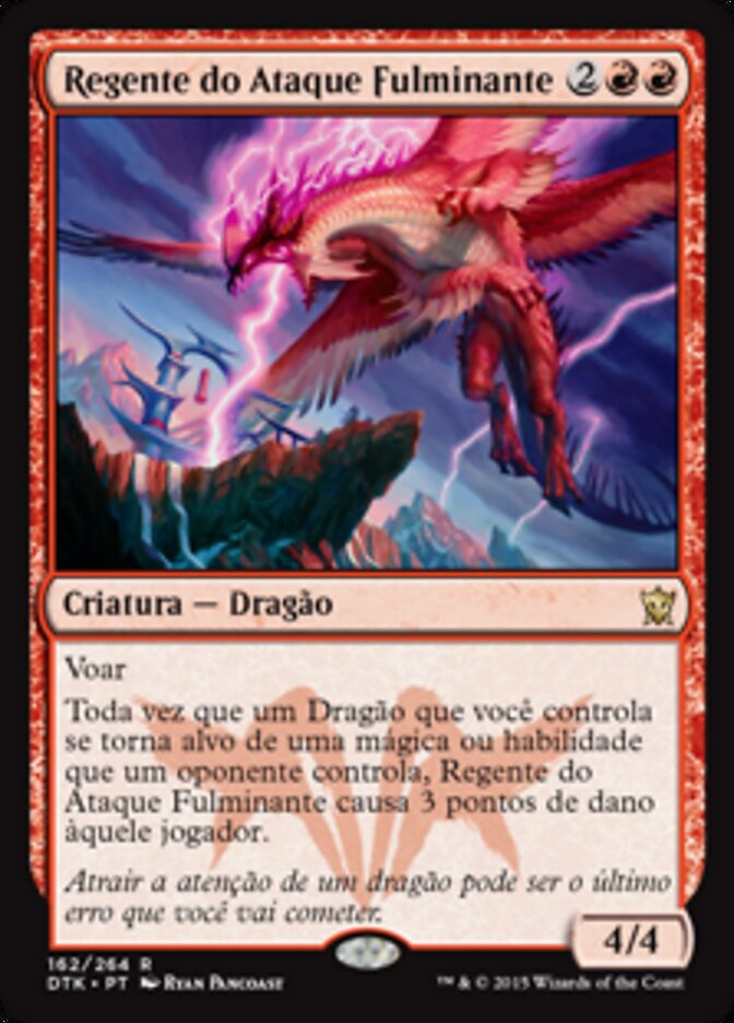 Regente do Ataque Fulminante - Dragons of Tarkir