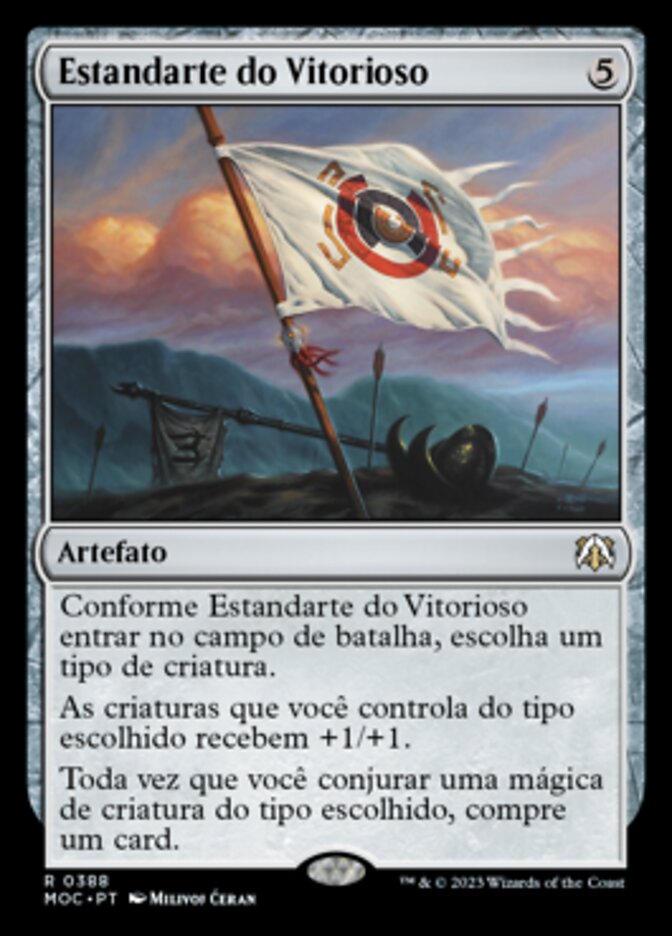 Estandarte do Vitorioso - March of the Machine Commander