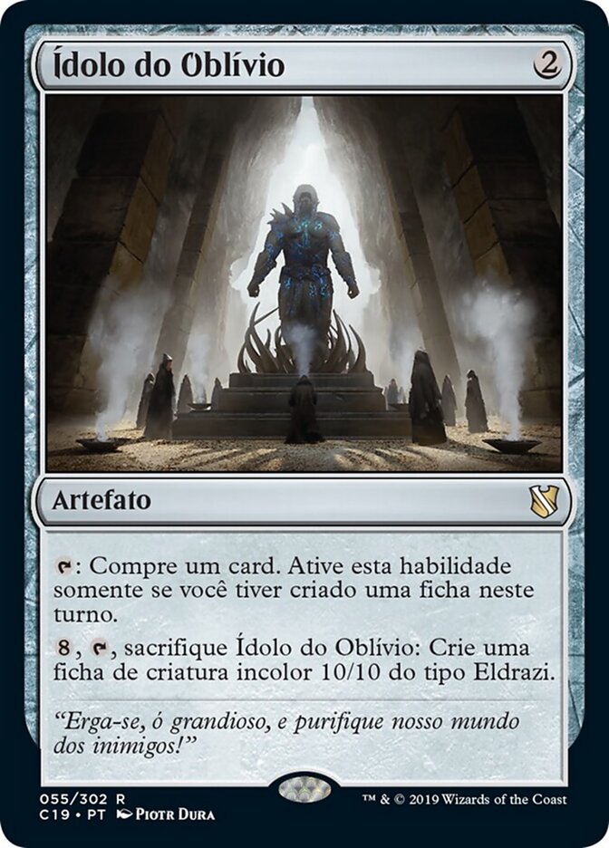 Ídolo do Oblívio - Commander 2019