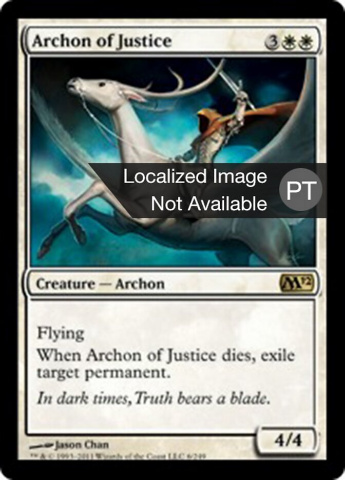 Arconte da Justiça - Magic 2012