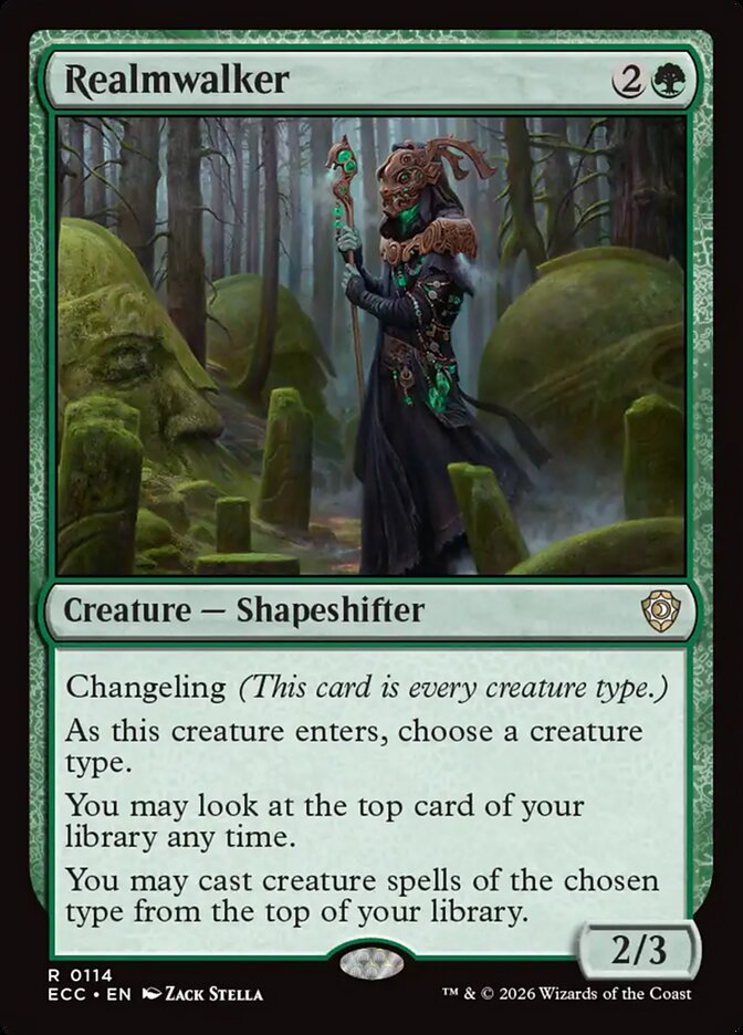 Realmwalker - Lorwyn Eclipsed Commander