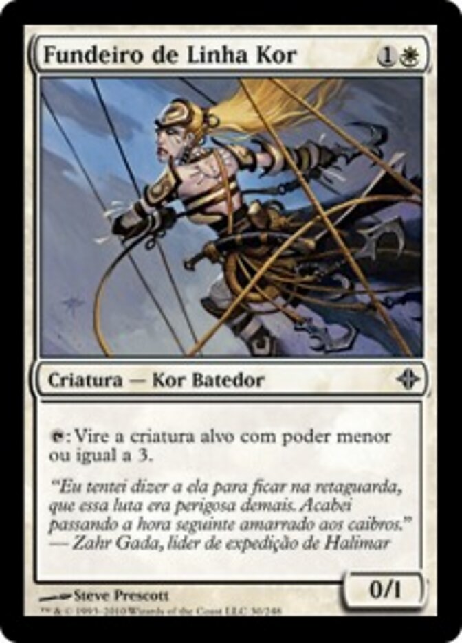 Fundeiro de Linha Kor - Rise of the Eldrazi