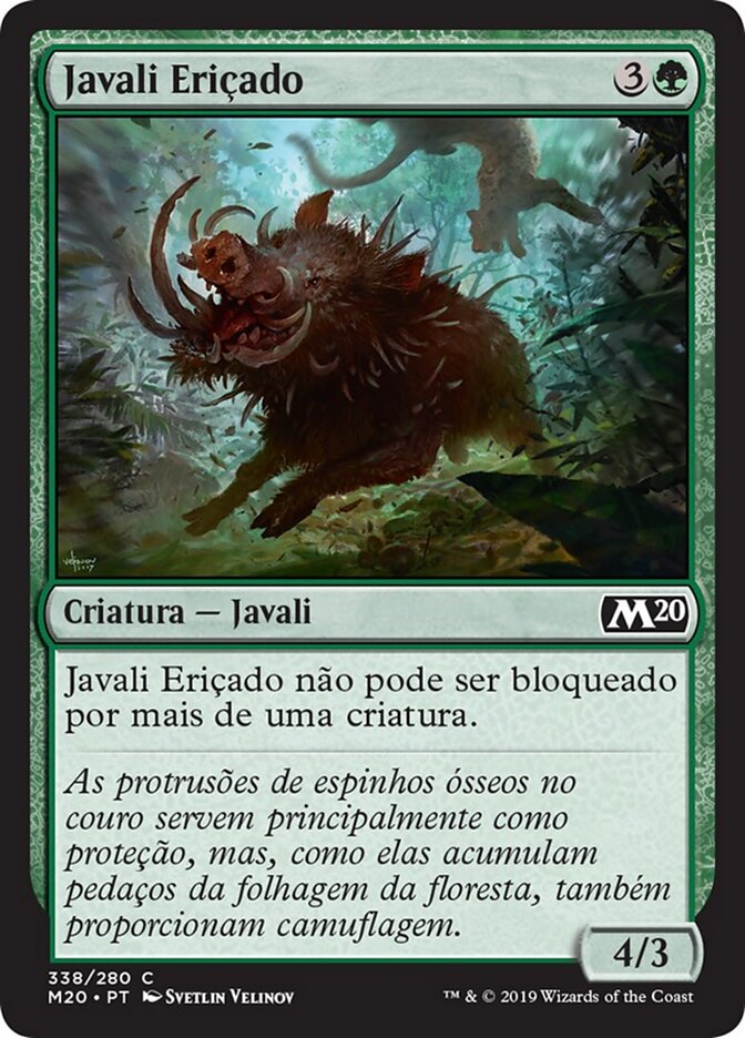 Javali Eriçado - Core Set 2020