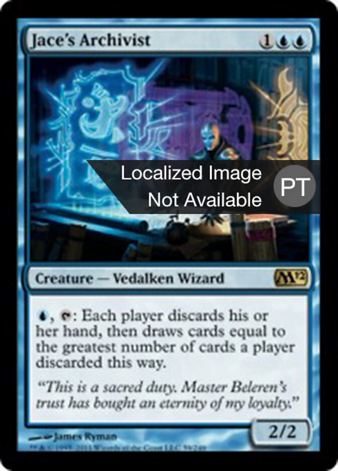 Arquivista de Jace - Magic 2012