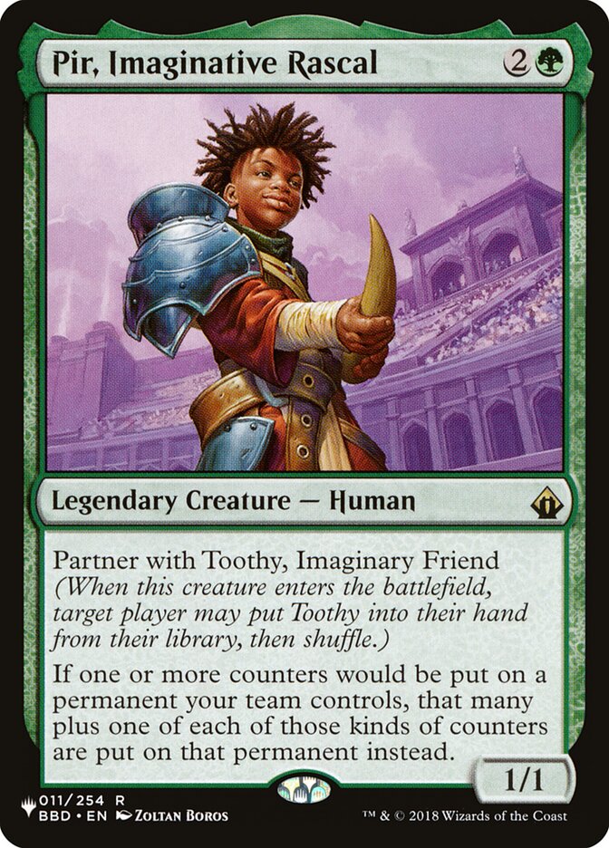 Pir, Imaginative Rascal - The List