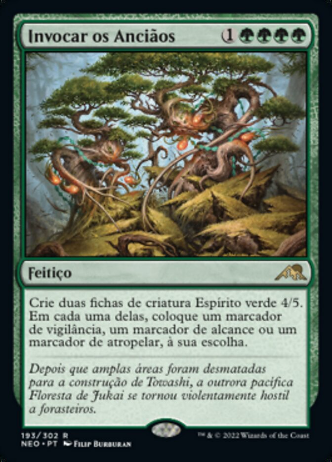 Invocar os Anciãos - Kamigawa: Neon Dynasty