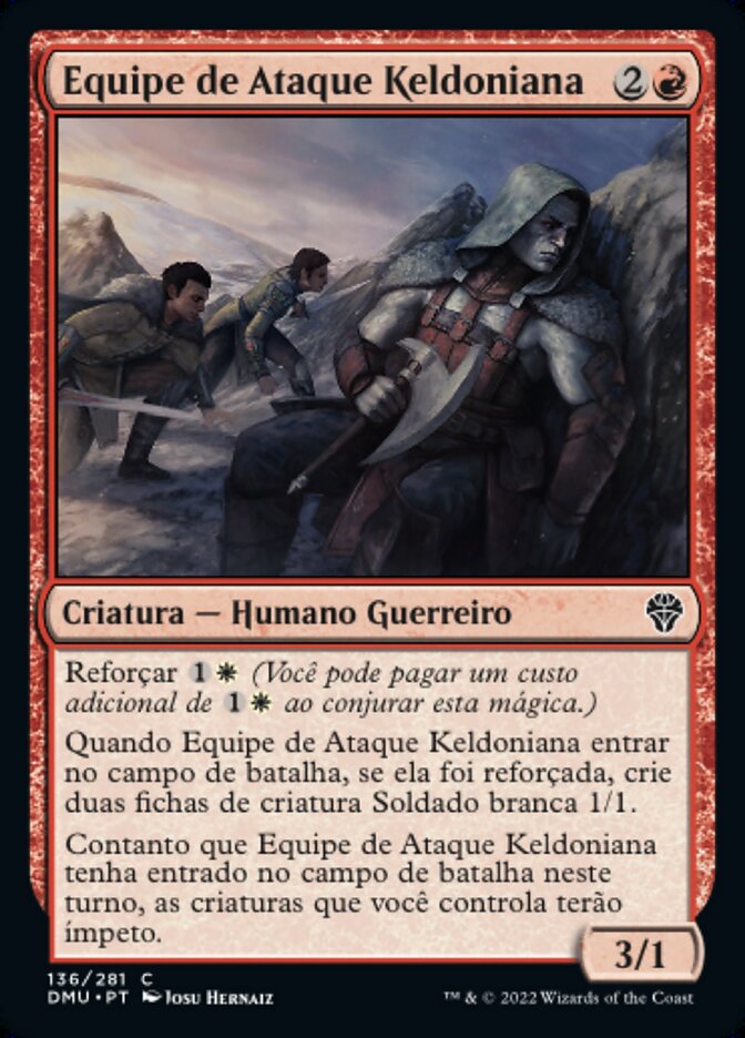 Equipe de Ataque Keldoniana - Dominaria United