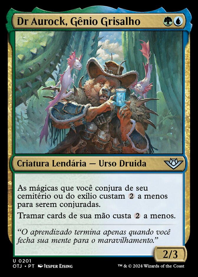 Dr Aurock, Gênio Grisalho - Outlaws of Thunder Junction