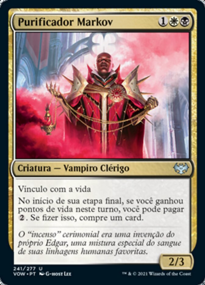 Purificador Markov - Innistrad: Crimson Vow