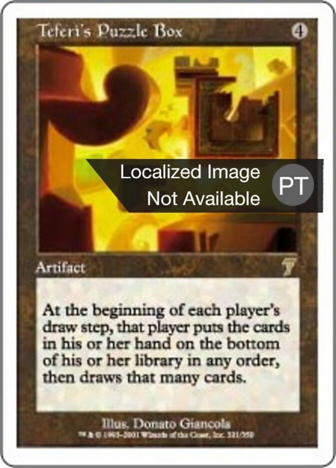 Quebra-cabeças de Teferi - Seventh Edition
