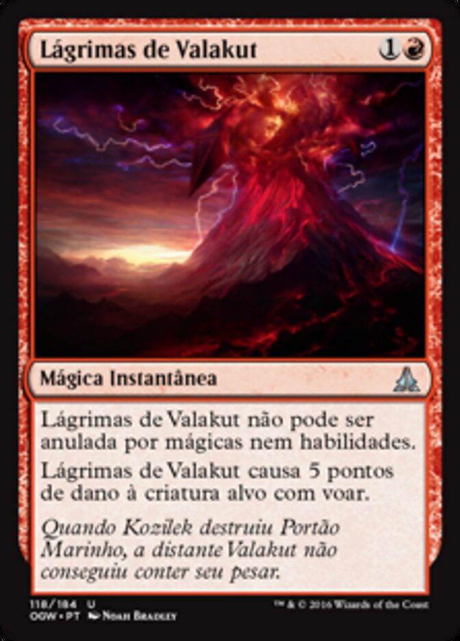 Lágrimas de Valakut - Oath of the Gatewatch