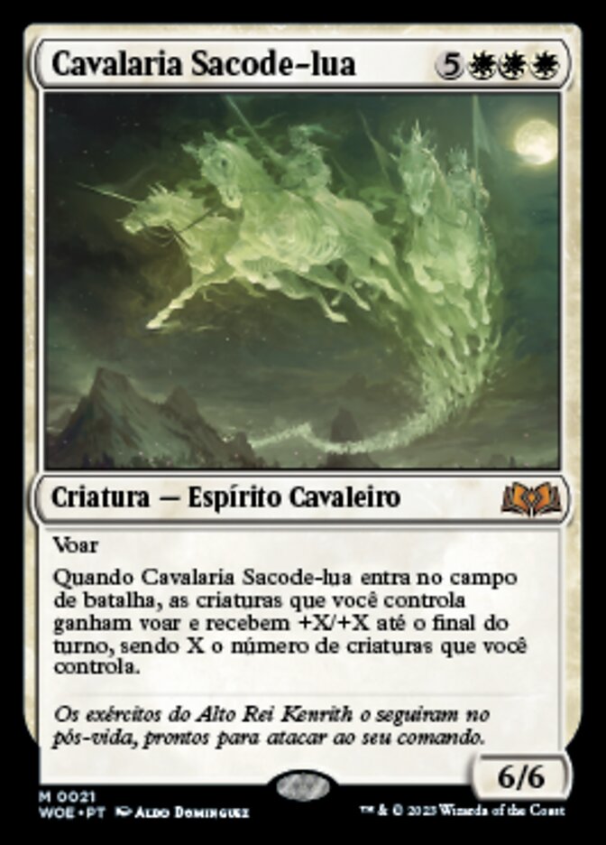 Cavalaria Sacode-lua - Wilds of Eldraine
