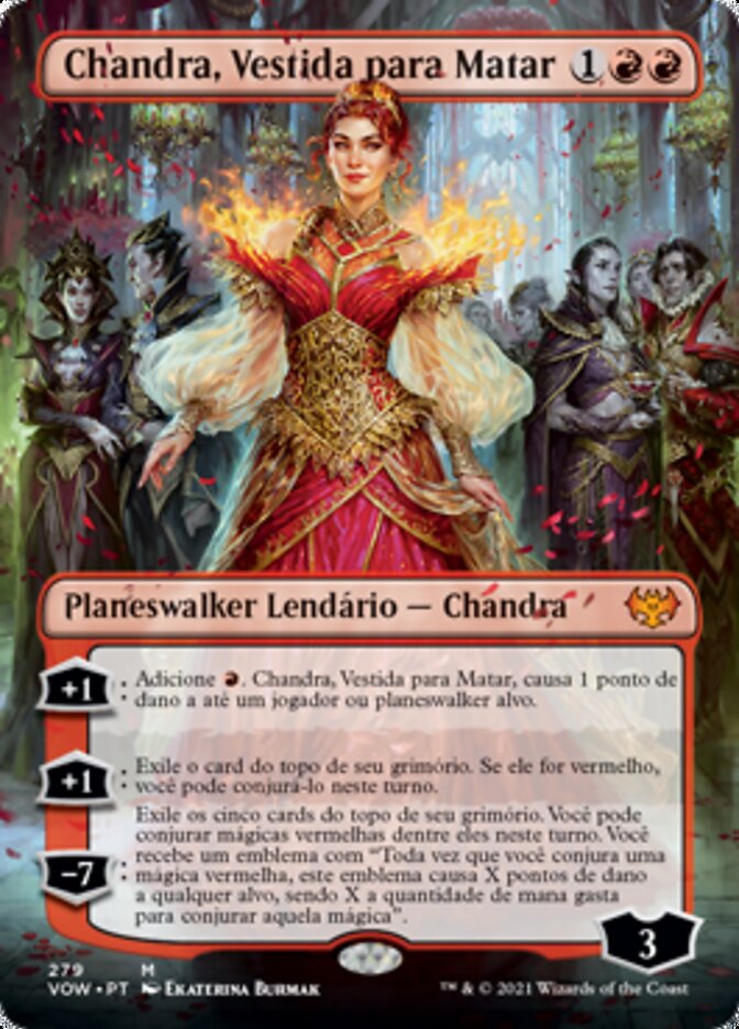 Chandra, Vestida para Matar - Innistrad: Crimson Vow